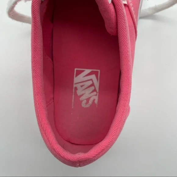 Vans Off the Wall pink sneakers in women’s size 7.5 - Picture 8 of 11